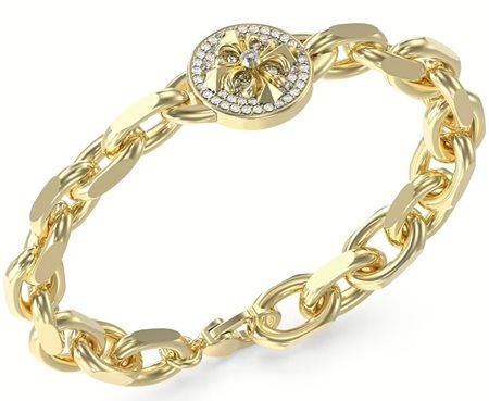 Bracciale Guess Uomo Savage Rebel in Acciaio Cubic Zirconia JUMB06 056JW - JUMB06 056JW